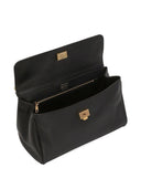 Dolce & Gabbana My Sicily Leather Handbag