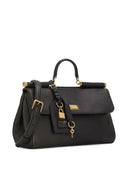 Dolce & Gabbana My Sicily Leather Handbag