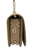 Christian Louboutin Paloma Suede Leather Clutch