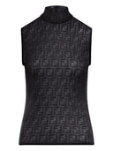 Fendi Camiseta sin mangas con motivo FF