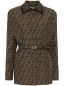 Fendi Canvas Single Breasted Jacket