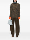 Fendi Canvas Single Breasted Jacket
