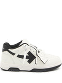 Off White Out Of Office Leather Sneakers