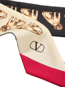 Bandeau en soie Valentino Garavani