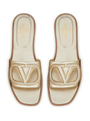 Valentino Garavani - Sandales plates Vlogo