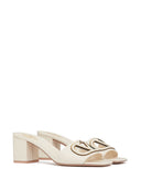 Valentino Garavani Vlogo Leather Sandals