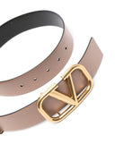 Ceinture réversible en cuir avec logo Vlogo Valentino Garavani