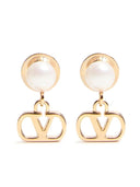 Valentino Garavani Vlogo Pearls Earrings