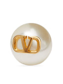 Valentino Garavani V Logo Signature Pearls Earrings