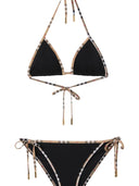 Set bikini a triangolo con motivo check Burberry