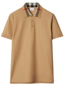 Burberry-Poloshirt aus Baumwolle mit Karokragen