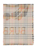 Écharpe Burberry en laine et soie mélangées