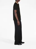 Burberry Check Collar Cotton Polo Shirt