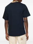 Burberry Check Motif Cotton T Shirt
