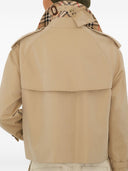 Trench court en coton Burberry