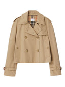 Trench court en coton Burberry