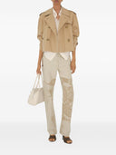 Trench court en coton Burberry