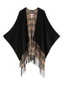 Burberry Check Wool Reversible Cape