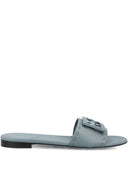 Fendi Chanclas Baguette De Cuero