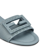 Fendi Chanclas Baguette De Cuero
