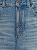 Jean en denim à jambe large Chloé