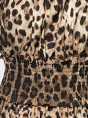Dolce & Gabbana Leopard Print Short Dress