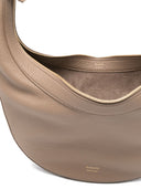 Khaite Augustina kleine leren crossbodytas