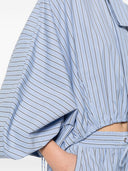 Zimmermann Jeans-Baumwollbluse
