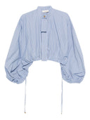 Zimmermann Jeans-Baumwollbluse