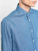 Brunello Cucinelli 牛仔棉质衬衫