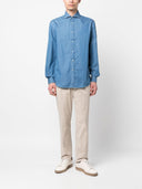 Brunello Cucinelli 牛仔棉质衬衫