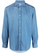 Brunello Cucinelli 牛仔棉质衬衫