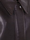 Khaite Shelman Leather Jacket