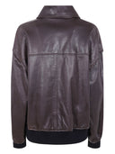 Khaite Shelman Leather Jacket