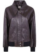 Khaite Shelman Leather Jacket