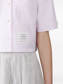 Thom Browne Cotton Cropped Shirt