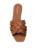 Saint Laurent Tribute Nu Pieds Leather Sandals