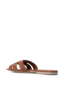 Saint Laurent Tribute Nu Pieds Leather Sandals