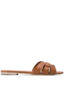 Saint Laurent Tribute Nu Pieds Leather Sandals