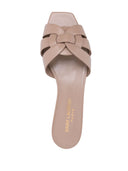 Saint Laurent Sandales Tribute Nu Pieds en cuir