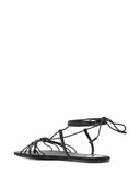Saint Laurent Babylone Satin Sandals