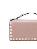 Valentino Garavani Cartera Rockstud De Piel Con Cadena