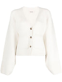 Khaite Scarlet Cashmere Cardigan