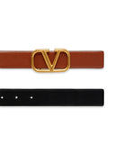 Ceinture réversible en cuir avec logo Vlogo Valentino Garavani