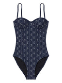 Tory Burch - Maillot de bain imprimé à armatures