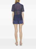 Tory Burch Printed Silk Blend Shorts