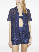 Tory Burch Printed Silk Blend Shorts