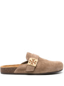 Pantuflas de piel de ante suave de Tory Burch