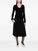 Falda midi prefluida Toteme