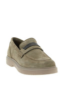 Brunello Cucinelli Suede Leather Loafers